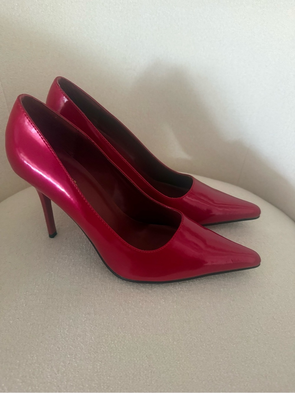 Brand New - Frederick’s of Hollywood Stiletto Heels in Hot Red